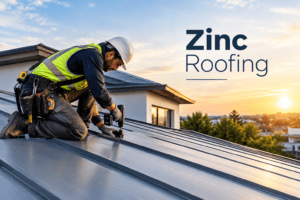 Zinc roofing